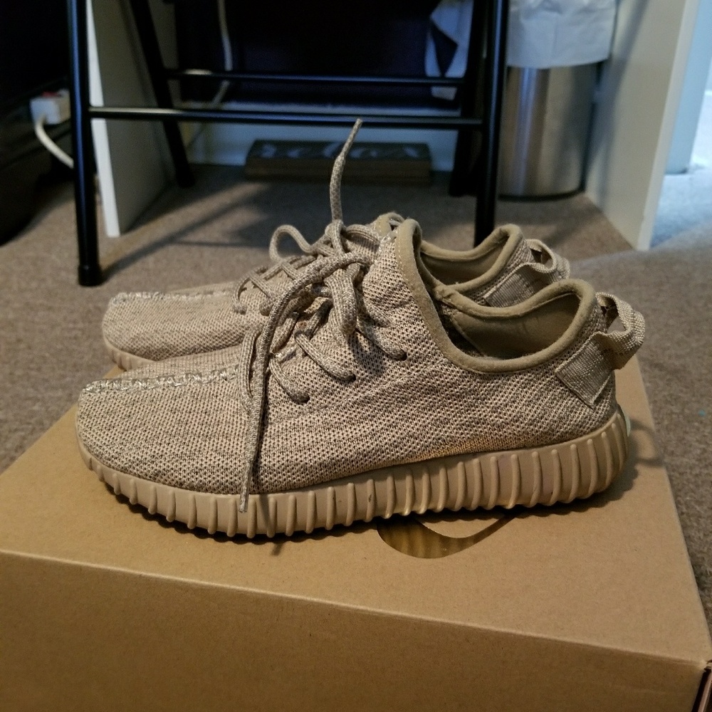 Tan sneakers